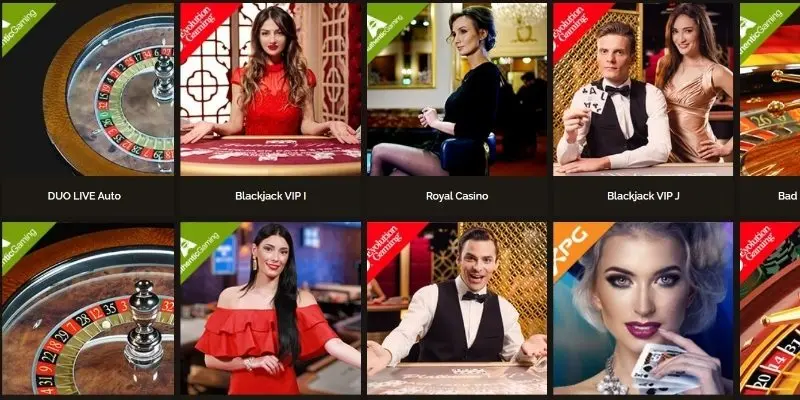 Sảnh Ezugi Casino rất được yêu thích tại 78win